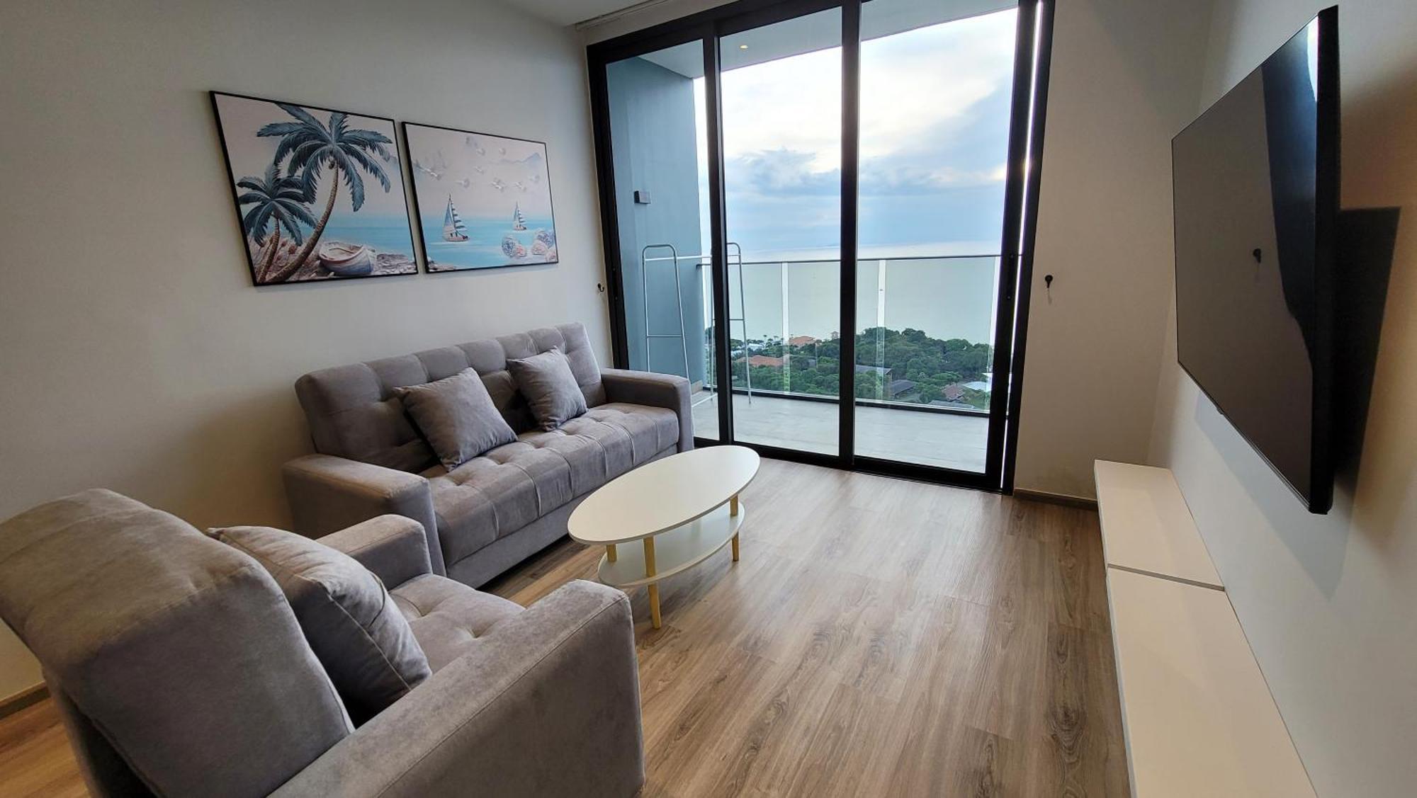 The Andromeda Condominium Seaview Pattaya Bilik gambar